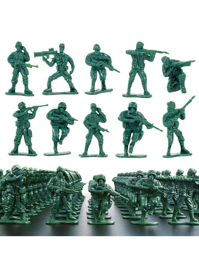 2Inch Plastic Army Men Action Figures 10 Unique Sculpts Pack Of 100 (Green) - pzsku/Z01FEAB14732C34D94902Z/45/_/1688536710/10325bef-c7f7-4a7a-a5e8-b2d0f3fd533b