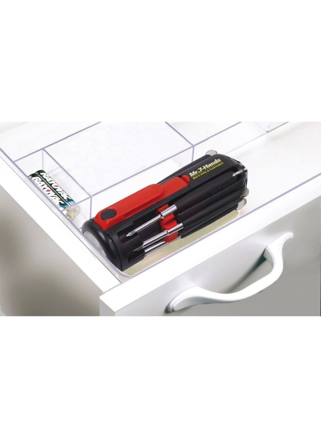 APOLLO TOOLS Original Mr. 7-Hands, Multi Screwdriver Hand Tool, All In One Patented Screwdriver, 8 Screwdrivers in 1 Tool with Worklight and Flashlight - DT1719, One Size - Image 2