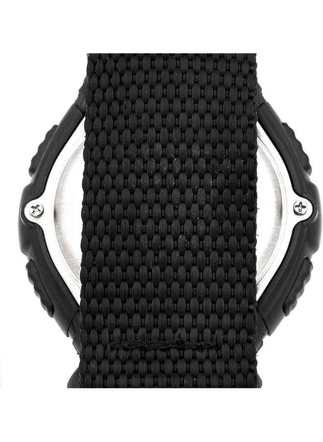 Armitron - Sport Men 408159Blk Chronograph Black Strap Digital Display Watch - Image 1