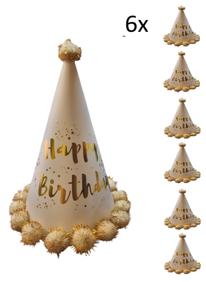 Generic 6 Pieces Birthday Hat Set For Kids Size 