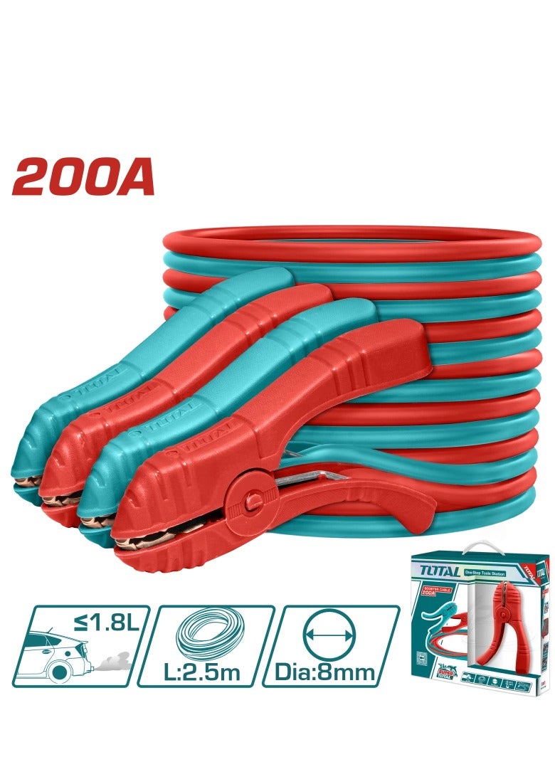 TOTAL Battery Cable 200 Amps 2.5 meters PBCA12001