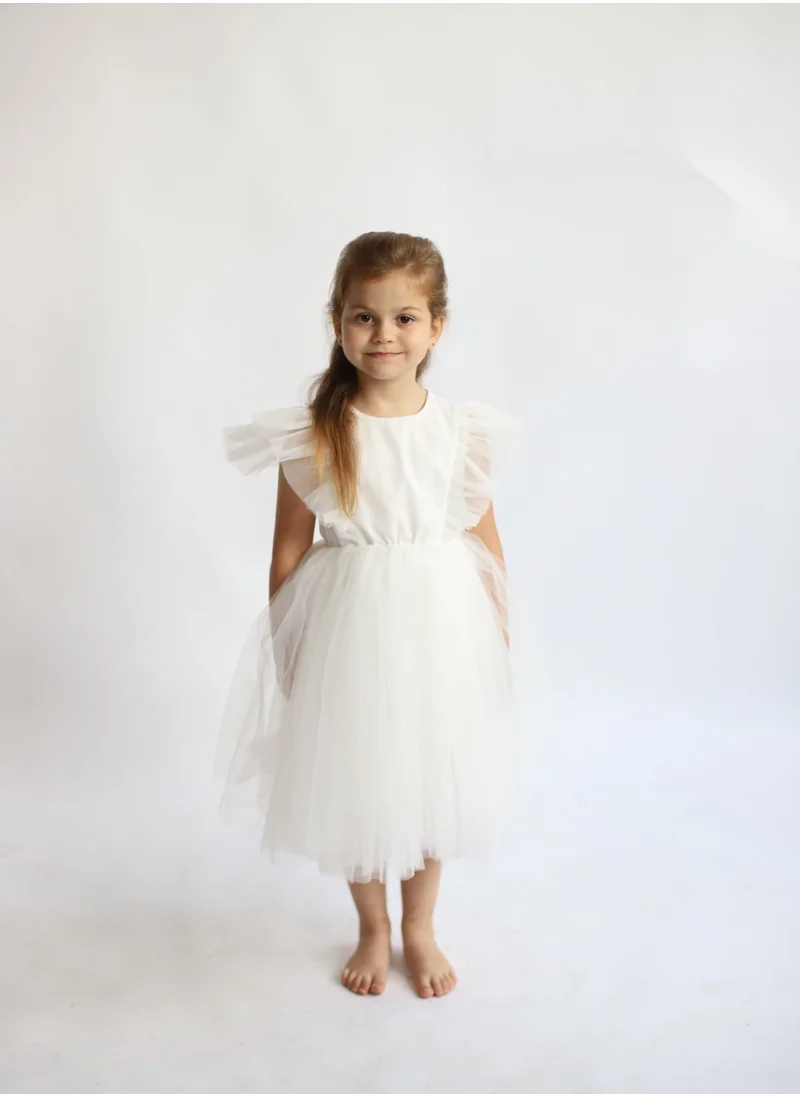 D'Daniela Natalya dress White Net