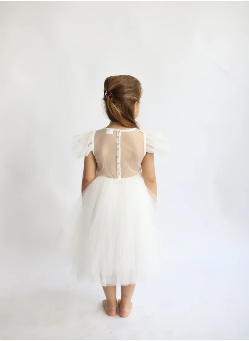 D'Daniela Natalya dress White Net