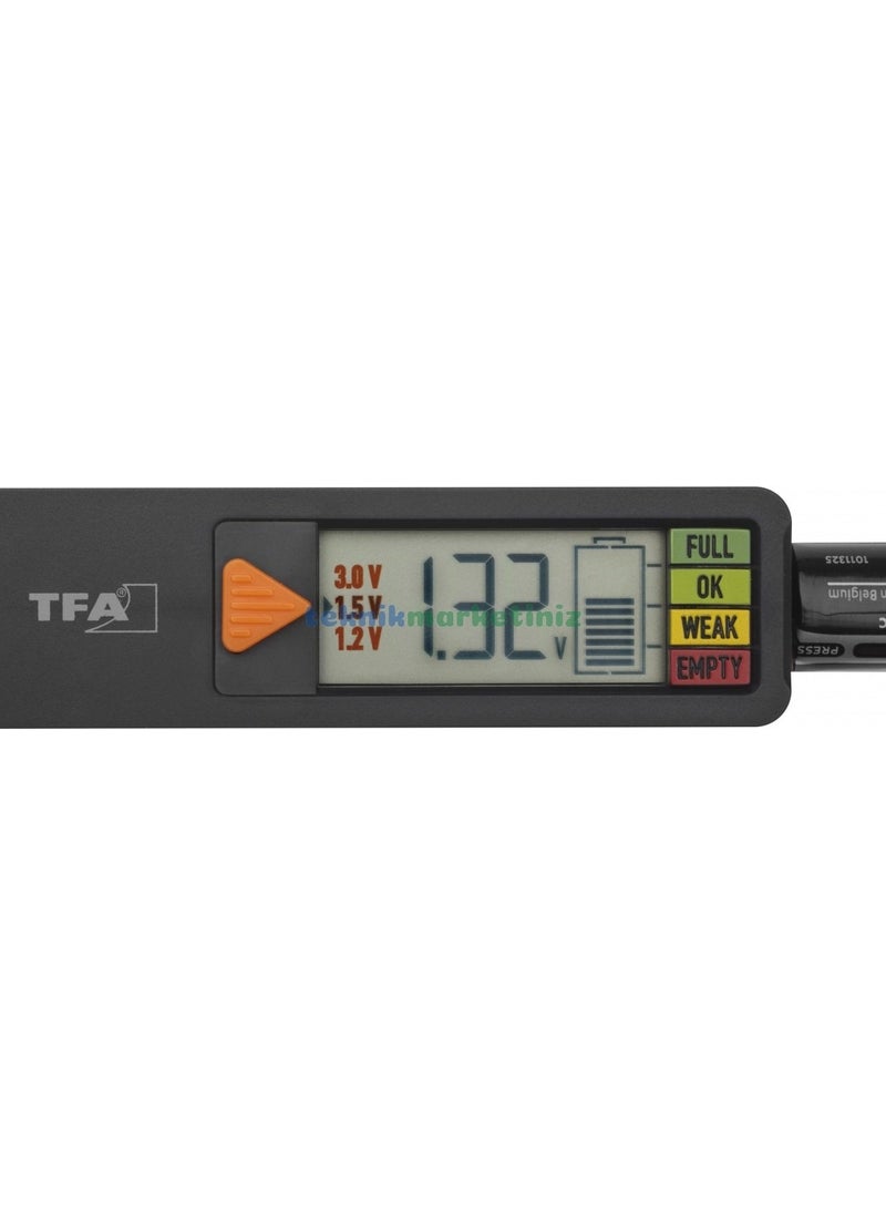 TFA Dostmann Batterycheck Digital Battery Tester TM832.3139.01  - Image 3
