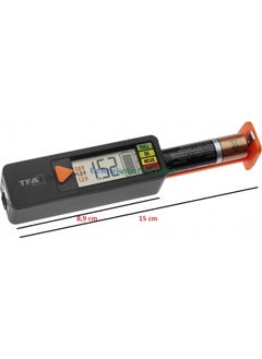 TFA Dostmann Batterycheck Digital Battery Tester TM832.3139.01  - Image 2