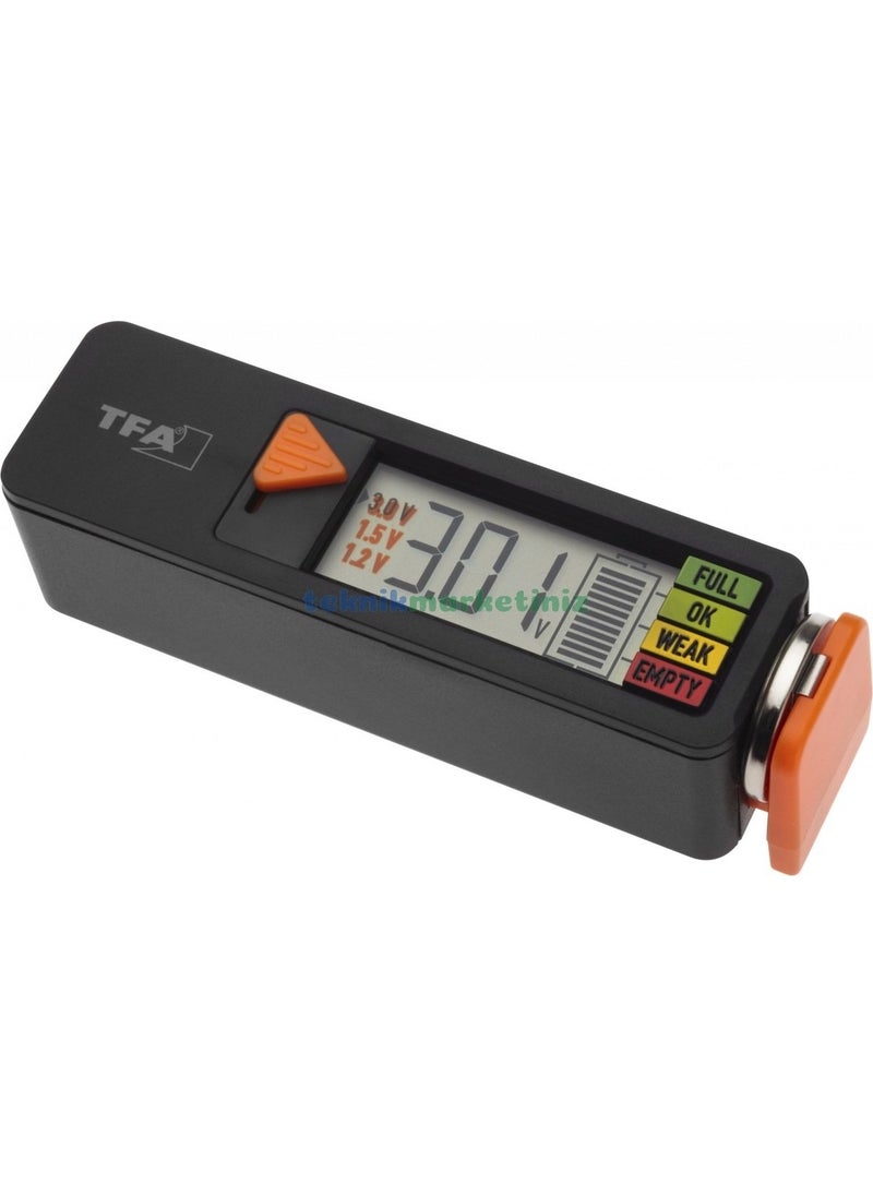 TFA Dostmann Batterycheck Digital Battery Tester TM832.3139.01  - Image 4