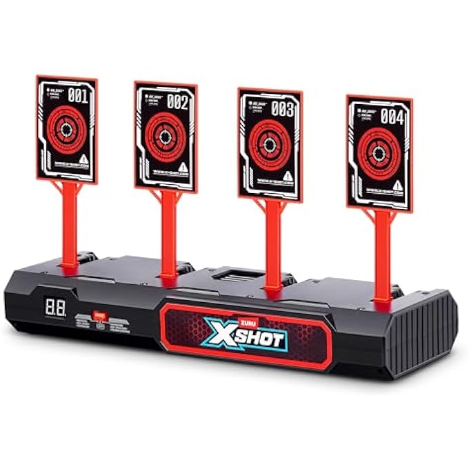 INTERACTIVE TARGET S1 ELECTRONIC AUTO RESET TRAINING SYSTEM WITH DYNAMIC SOUND EFFECTS, PORTABLE INDOOR OUTDOOR DART BLASTER TOY GAME FOR KIDS AGES 8 AND UP - Image 2