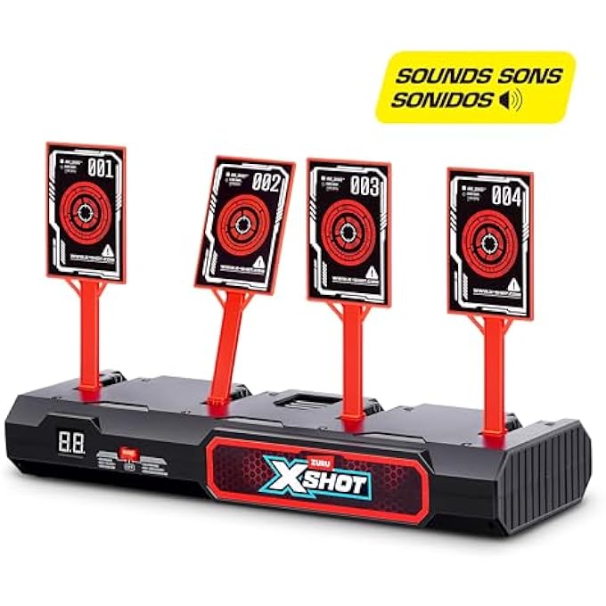 INTERACTIVE TARGET S1 ELECTRONIC AUTO RESET TRAINING SYSTEM WITH DYNAMIC SOUND EFFECTS, PORTABLE INDOOR OUTDOOR DART BLASTER TOY GAME FOR KIDS AGES 8 AND UP - Image 3