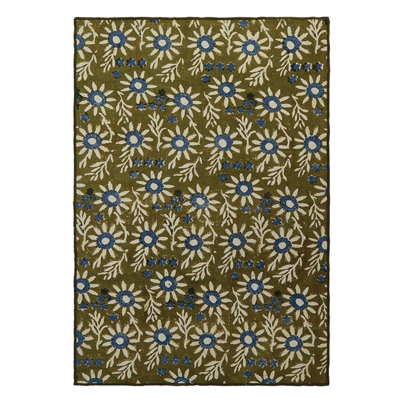47th & Main Set of 2 Cotton Hand Towels, 28" x 18", Floral - Image 1