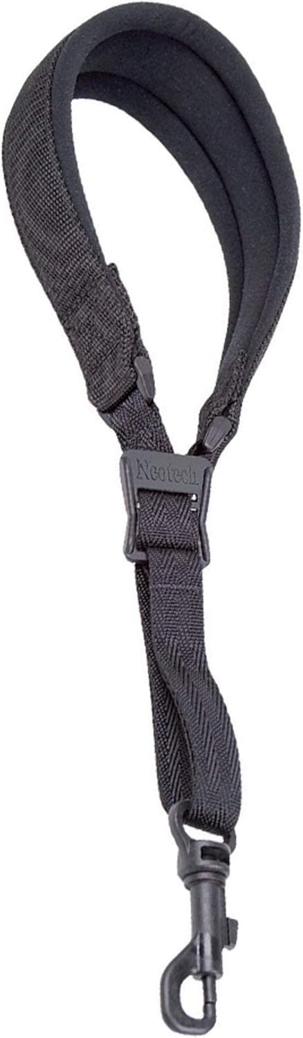 Neo Tech Neotech Pad-It Strap – (Swivel Hook, X-Long) – Padded Saxophone Neck Strap & Shoulder strap Support | Comfortable Ergonomic Saxophone Accessories for Long Playing Sessions – Black – Made in USA - Image 3