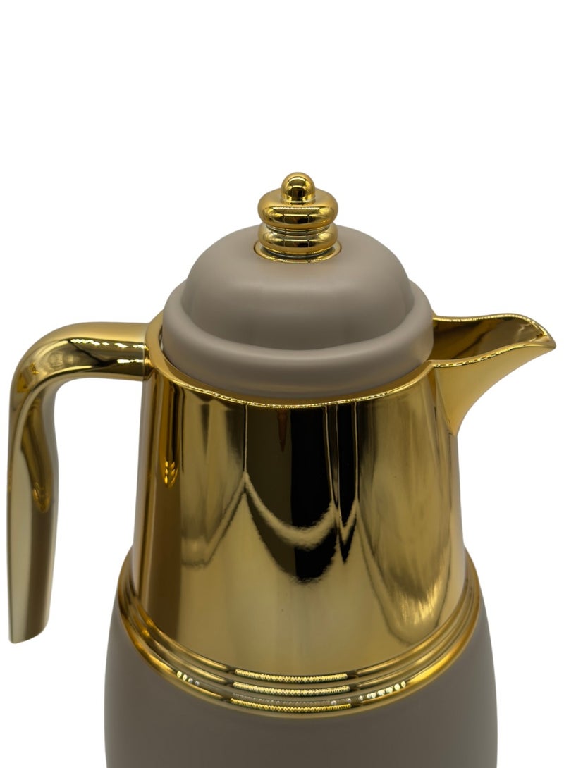 AL-GANNAS 2 Peice Thermos Set for Tea & Coffee | 1L & 0.7L | High-Quality with 2-Year Heat Retention Warranty | Elegant New Design - Image 4