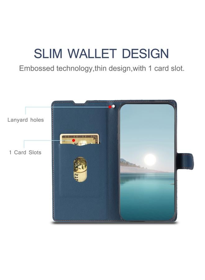 S-TOP Case For OPPO Reno12 5G Global Voltage Ultra-thin Dot Leather Phone Case - Image 5