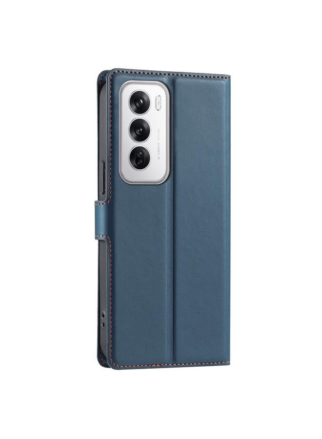 S-TOP Case For OPPO Reno12 5G Global Voltage Ultra-thin Dot Leather Phone Case - Image 3