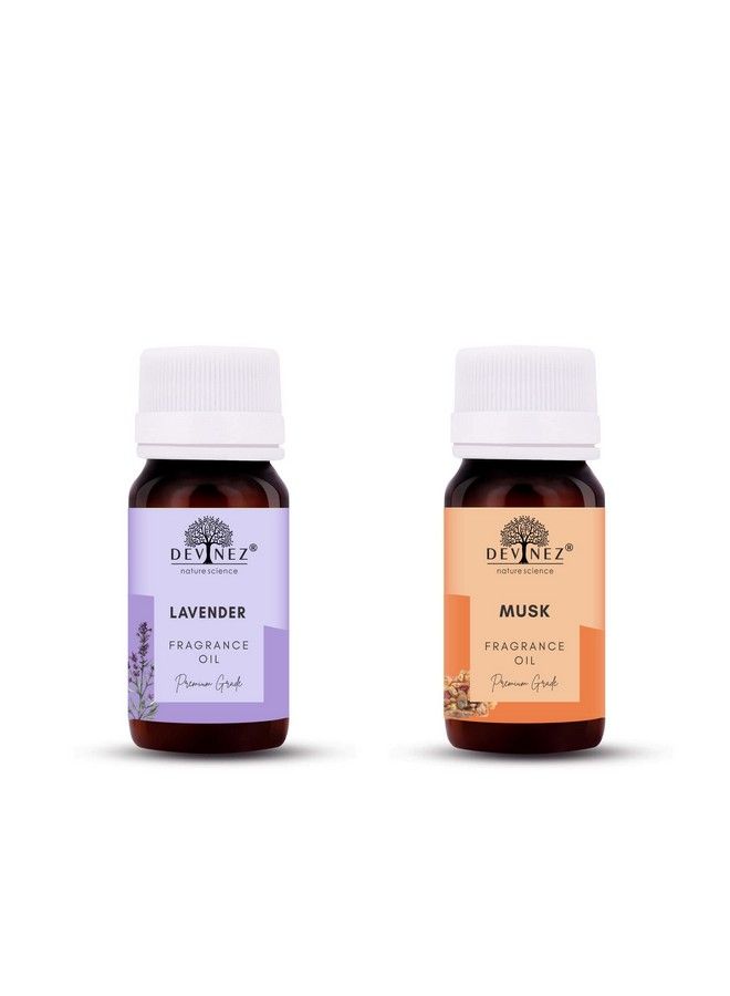 Devinez Lavender Musk Frangrance Oil Aroma Oil For Diffuser/Ultrasonic Aroma Diffuser/Tealight Diffuser/Reed Diffuser 15Ml Each - Image 2