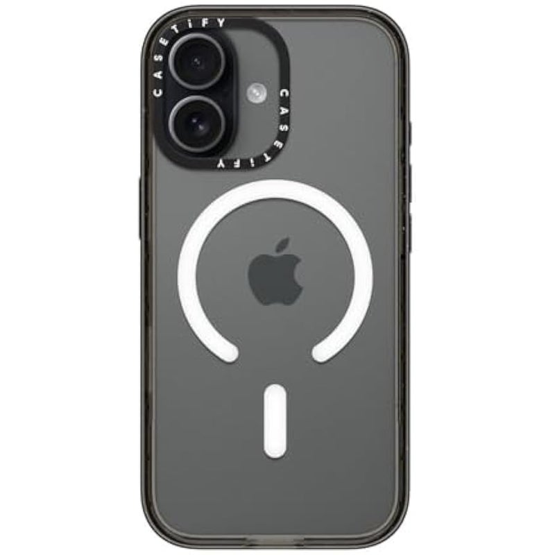 Casetify Impact Magsafe iPhone 17 Case 【Shockproof/Slim Fit/Compatible with Magsafe】 - Black - Image 2