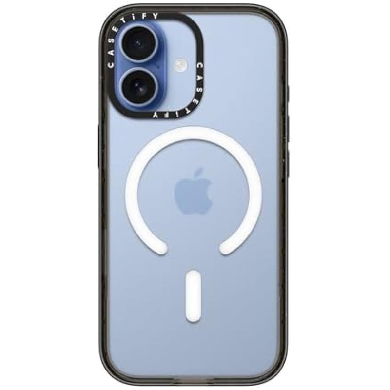 Casetify Impact Magsafe iPhone 17 Case 【Shockproof/Slim Fit/Compatible with Magsafe】 - Black - Image 3