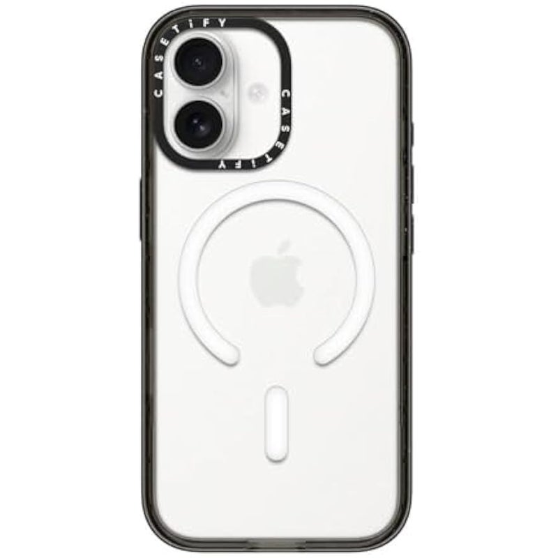 Casetify Impact Magsafe iPhone 17 Case 【Shockproof/Slim Fit/Compatible with Magsafe】 - Black - Image 1