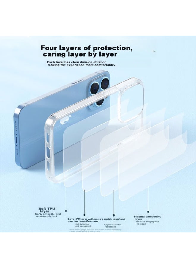 Koolife Compatible With Apple 13 Pro Max Phone Case, Iphone 13 Pro Max Protective Cover, Bayer Material Full Coverage Transparent Silicone Shockproof Case, Ultra-thin Airbag Soft And Hard Shell For Men And Women - Image 4