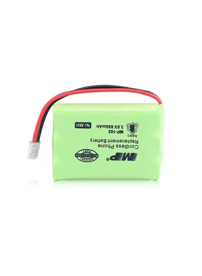 أم بي بطارية  AAAx3 قابلة لإعادة الشحن 3.6V 800mAh – بطارية بديلة لهواتف الاتصال اللاسلكية والألعاب والأجهزة الإلكترونية - Image 5