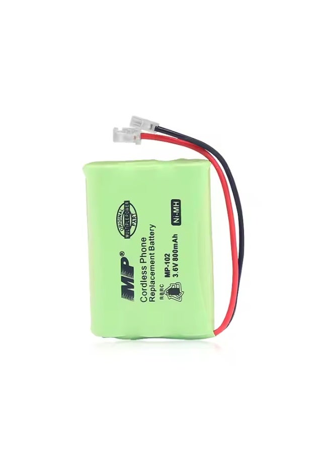 أم بي بطارية  AAAx3 قابلة لإعادة الشحن 3.6V 800mAh – بطارية بديلة لهواتف الاتصال اللاسلكية والألعاب والأجهزة الإلكترونية - Image 3