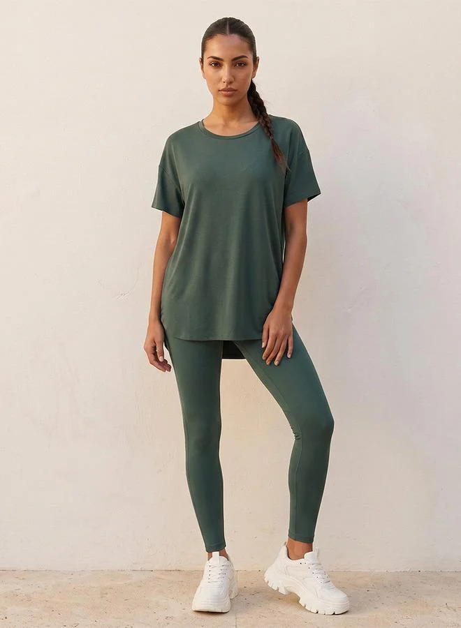 Splash Active 2 Way Stretch Boxy T-shirt
