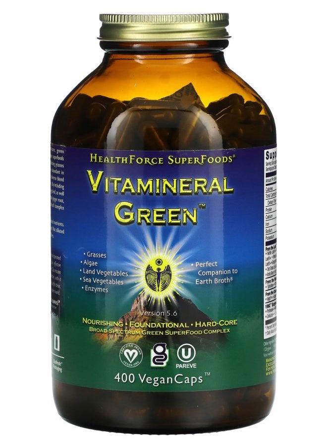 Vitamineral Green Version 5.6 400 VeganCaps - pzsku/Z01FFC3604DACBAC46431Z/45/_/1728742958/f4db21f5-20ff-4087-ae00-837a4932d1c4