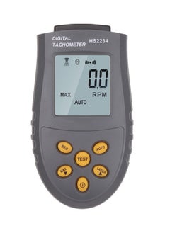 NIBEMINENT Portable High-Precision Digital Thermometer Grey/Yellow 