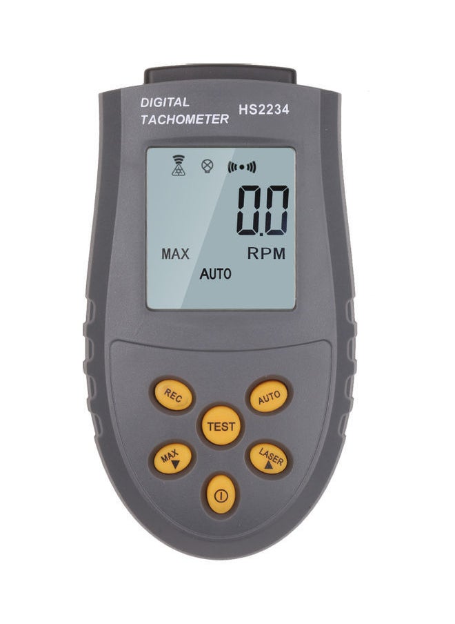 NIBEMINENT Portable High-Precision Digital Thermometer Grey/Yellow 