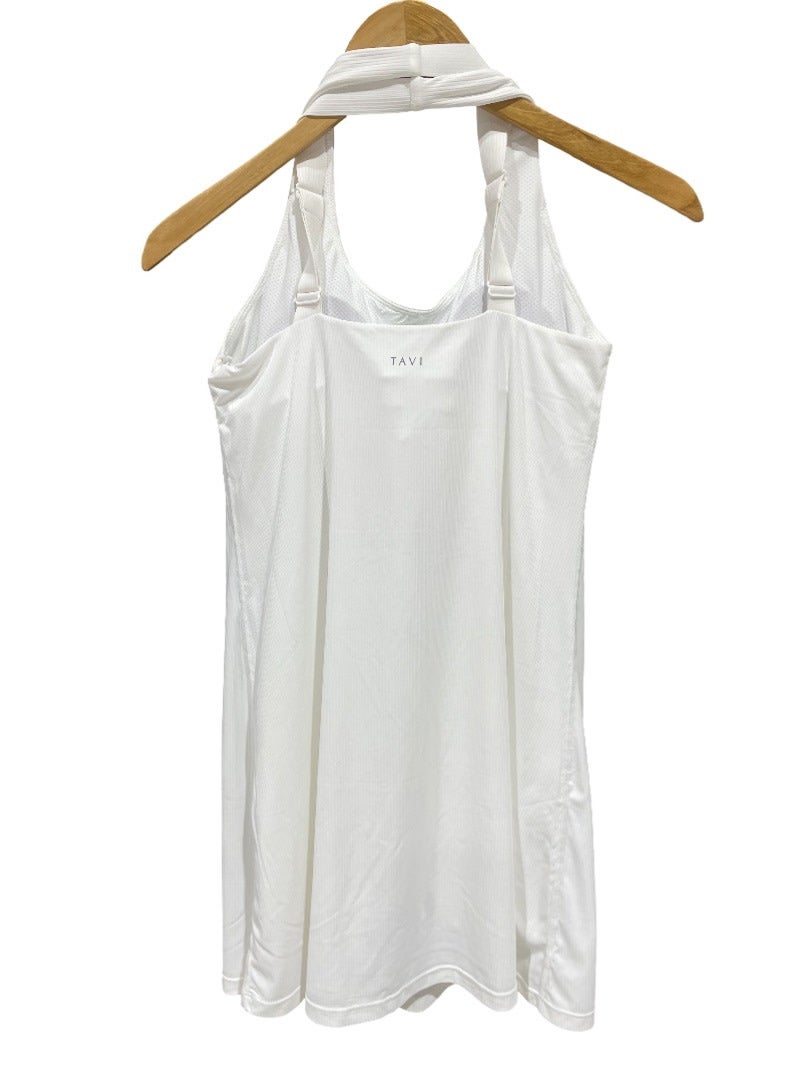 TAVI ACTIVE DRESS WHITE - Image 2