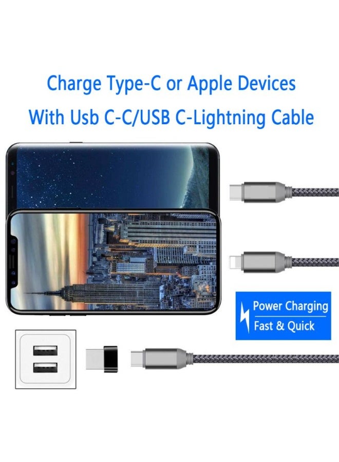 Stylish USB Type-C Adapter for Modern Devices – Sleek Black & Silver Design - Image 2