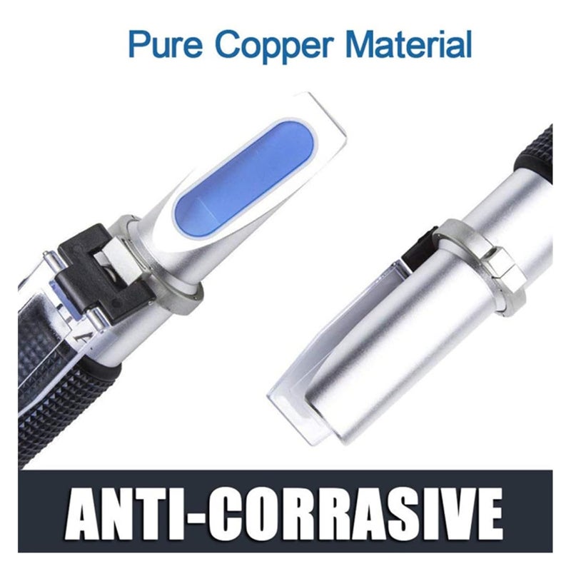Refractometer, Salinity Refractometer Meter Water Reader Marine 0~10% Salt Aquarium Test Tester Digital PH Meter Aquario Soil - Image 3