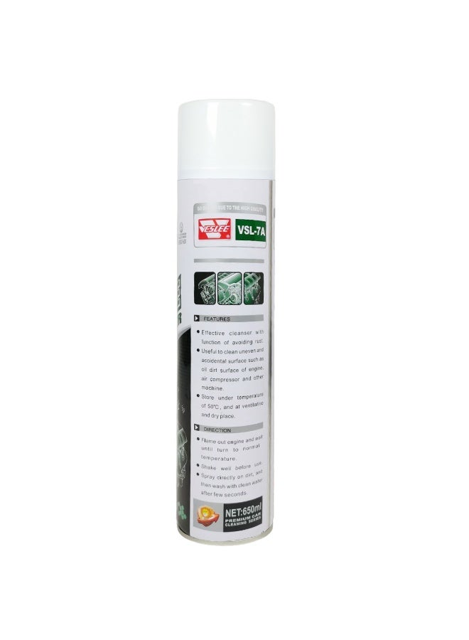 VESLEE VSL-7A Engine Degreaser & Cleaner: Powerful Foam Type Solution for Effective Cleaning, Low-Residue Finish, and Rust Prevention on Engine Surfaces - Image 4