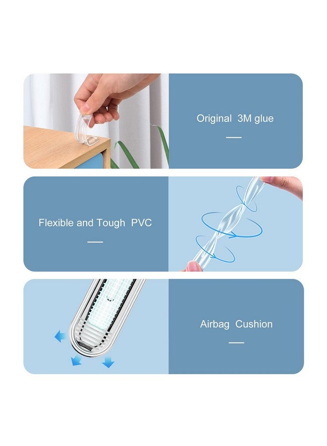 xuenair Cabinet Door Bumper, Clear Silicone Rubber Door Stopper Wall Protector, Adhesive Bumpers for Car Doors Drawers Shower Doors Toilet Lid (I-Long) - Image 2