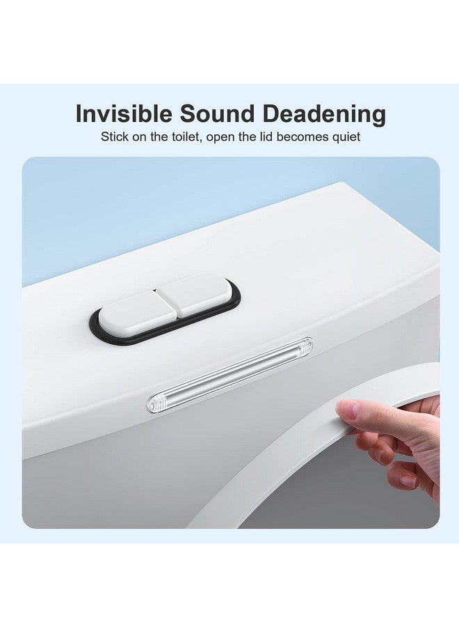 xuenair Cabinet Door Bumper, Clear Silicone Rubber Door Stopper Wall Protector, Adhesive Bumpers for Car Doors Drawers Shower Doors Toilet Lid (I-Long) - Image 5