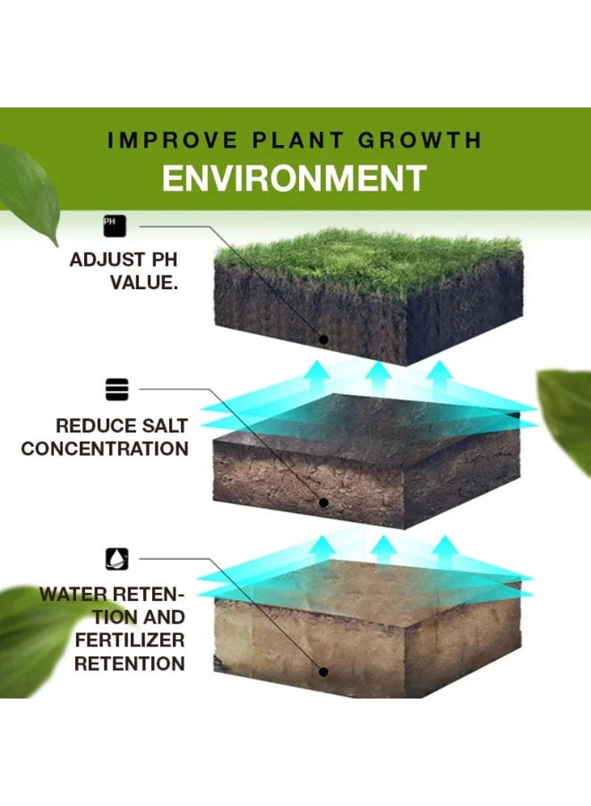 YEGBONG Soil Plant Flower Fertilizer Activator Soil Activated Lawn Soil Improver Improve Nutrient Uptake Promotes Water Movement 100G - Image 3