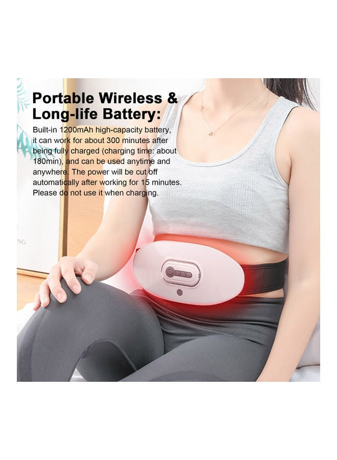 NIBEMINENT Rechargeable Waist Massager Heating Belt For Back Pain - Image 3