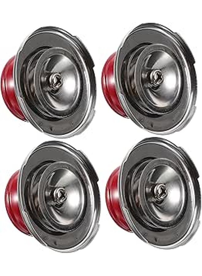 4Pcs Black Kettle Replacement Lid Knobs Easy to Install for Whistling Tea Kettles - Image 1