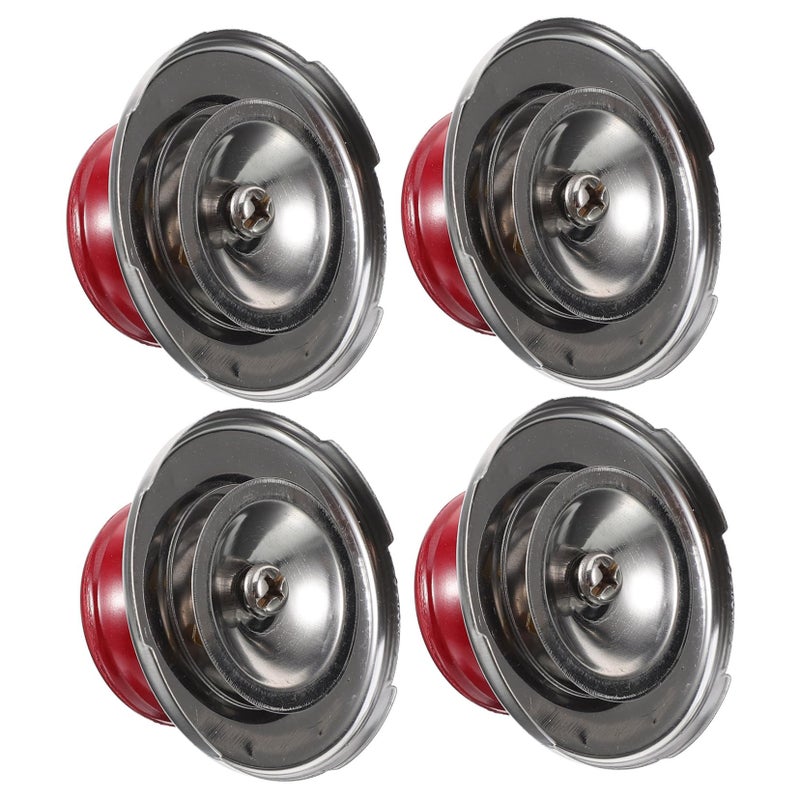 4Pcs Black Kettle Replacement Lid Knobs Easy to Install for Whistling Tea Kettles - Image 2
