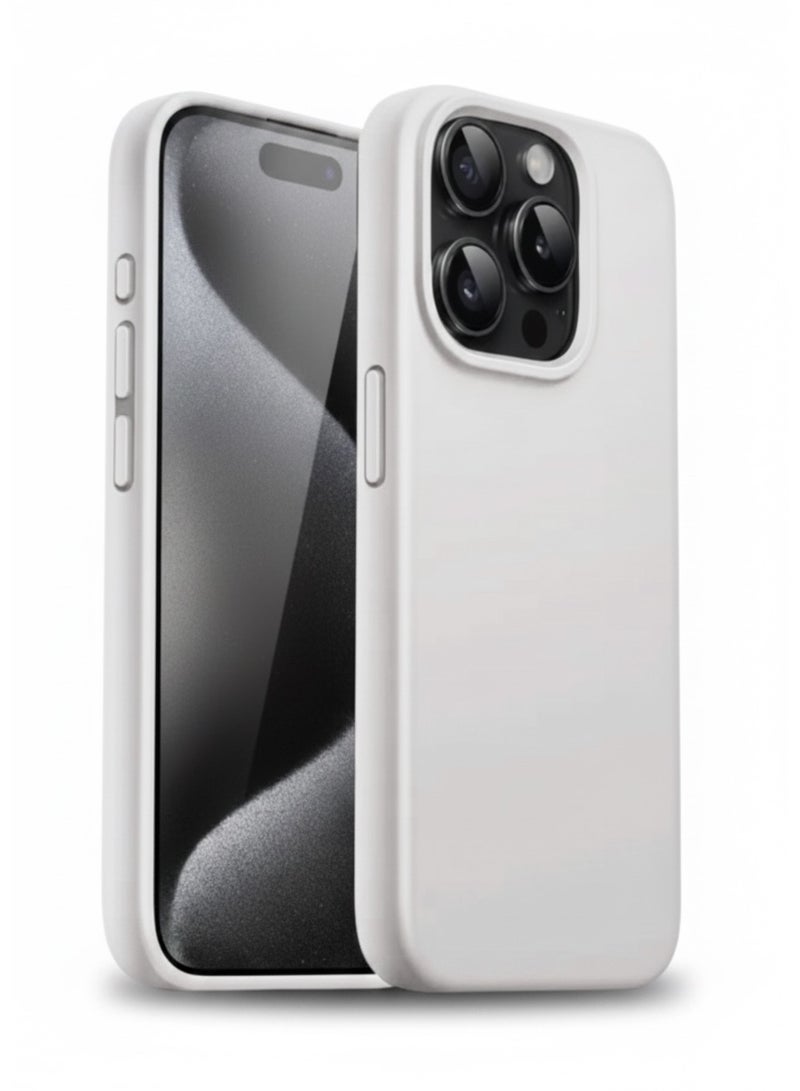 Mida iPhone 14 Pro Max Silicone Case Cover, full body protection case with a soft silky feel, shockproof cover with microfiber lining - Image 1