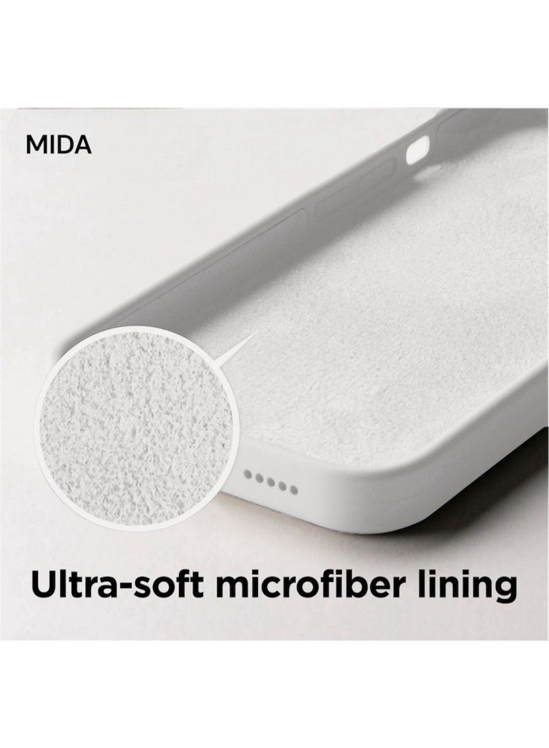Mida iPhone 14 Pro Max Silicone Case Cover, full body protection case with a soft silky feel, shockproof cover with microfiber lining - Image 2