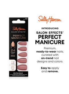 Sally Hansen تأثيرات الصالون - مانيكير مثالي - روز آند شاين  - Image 4