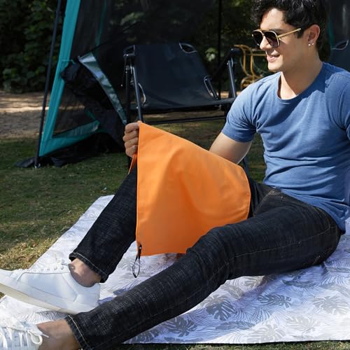 Rainleaf Microfiber Towel Perfect Travel & Gym & Camping Towel. Quick Dry - Super Absorbent - Ultra Compact - Lightweight. Suitable for Trip, Beach, Shower, Backpacking, Pool - Image 5