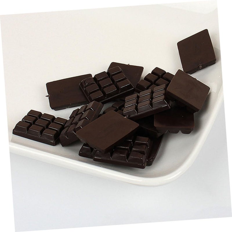 5 Sets Miniature Chocolate Decorations Realistic Food Props For Crafts Photos - Image 4