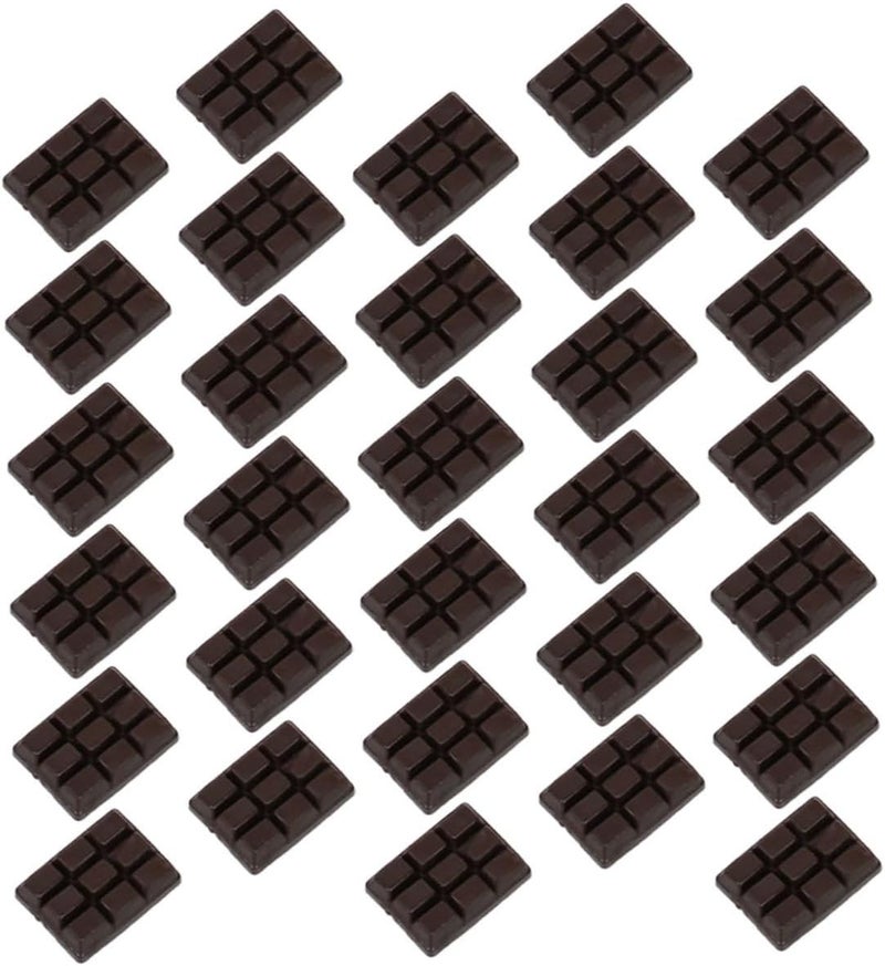 5 Sets Miniature Chocolate Decorations Realistic Food Props For Crafts Photos - Image 1