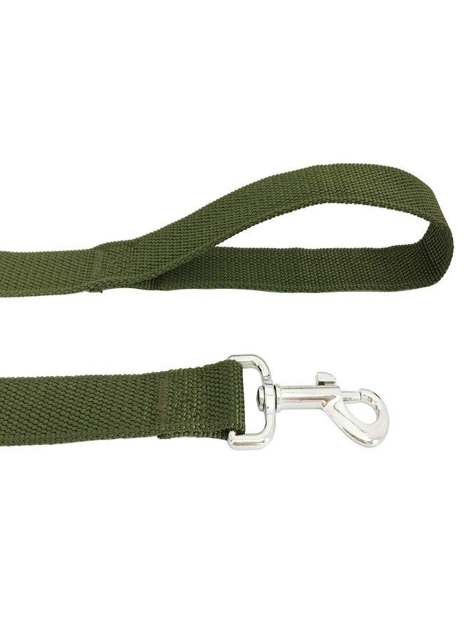 TAIDA 20ft 30ft 40ft 50ft Nylon Long Training Dog Leash for Small Medium Large Dogs, Long leashes Dog/Puppy Lead for Obedience Recall Training, Camping, or Backyard, 1 inch Wide (30 Foot, Green) - Image 4