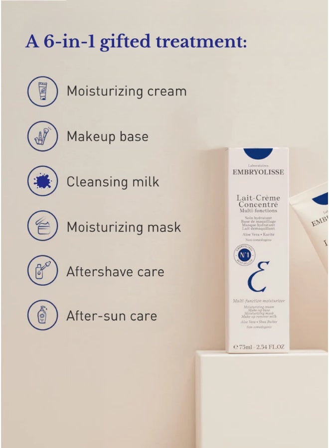 Embryolisse لايت كريم سينسيتيف - مرطب مغذي متعدد الوظائف 7 في 1، للوجه والجسم، خالي من العطور - Image 2