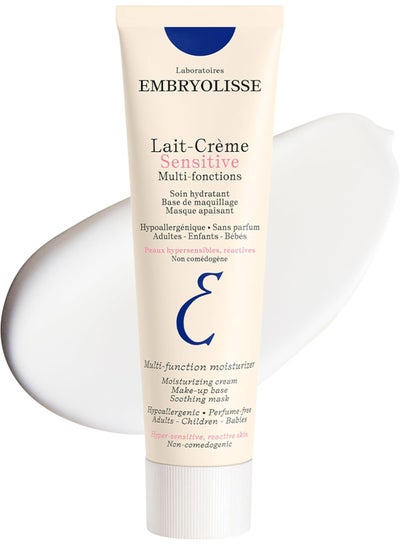 Embryolisse Lait Crème Sensitive - 7-in-1 multi-functional hydrating and nourishing moisturizer, Face & Body, Fragrance free -