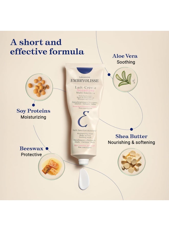 إمبريوليس Lait Crème Sensitive - 7-in-1 multi-functional hydrating and nourishing moisturizer, Face & Body, Fragrance free - 100 ml - Image 5