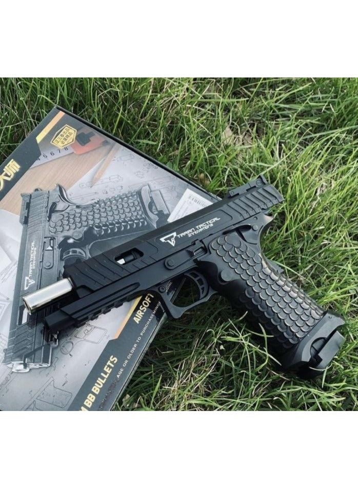 Falcon pistol, 6mm metal, with black comb magazine  - Image 3