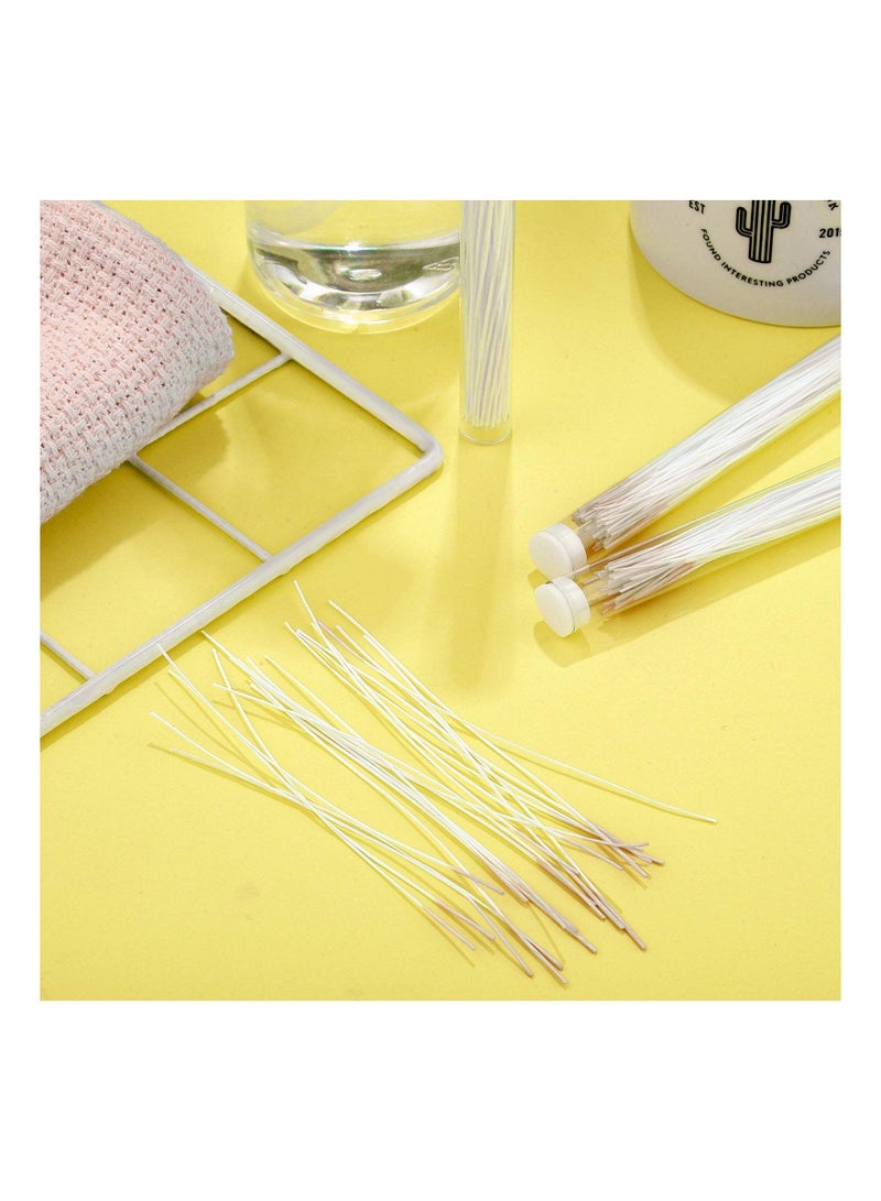 Y&D 180 Pieces Earrings Hole Cleaner, Rose Fragrance Odor Removal Ear Care Kit, Piercing Floss Disposable Aftercare Cleaning Line, Tool (Brown) - Image 5